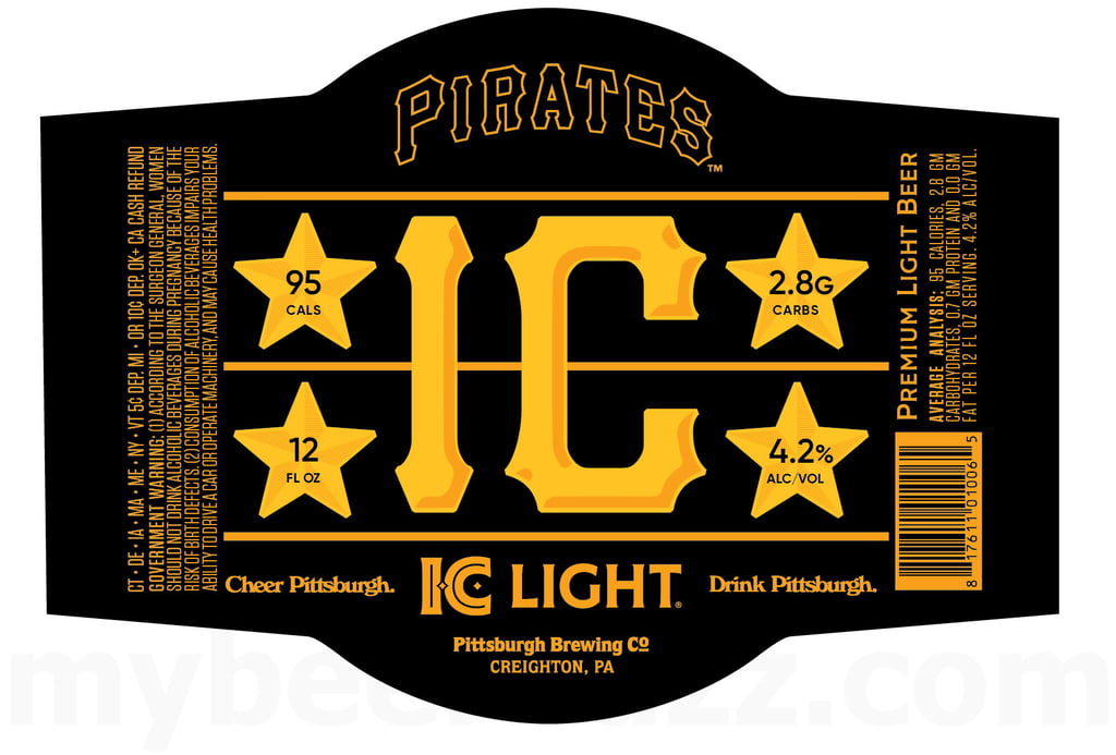 2025 IC Light Pirates Packaging 12-oz Bottles