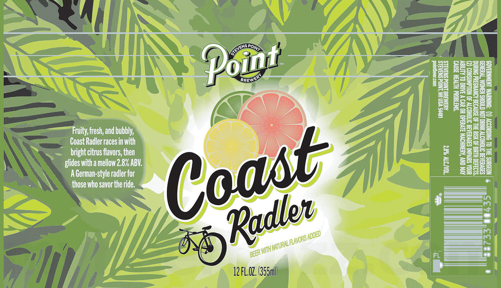 2025 STeven's POint Coast Radler 12-oz Cans
