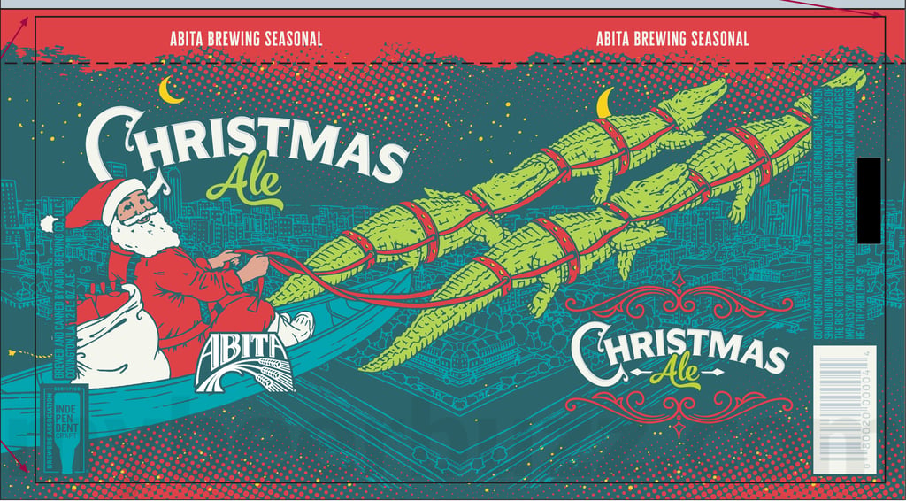 2025 Abita Christmas Ale 12oz Cans.
