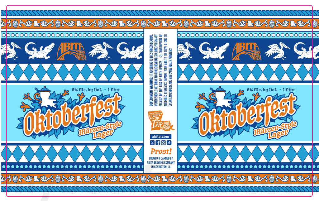 2025 Abita Brewing Okltoberfest 16oz Cans
