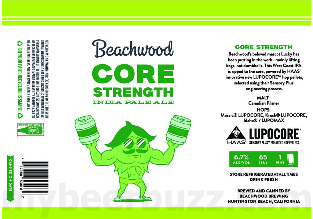 2025 Beachwood Core Steength 16oz Cans