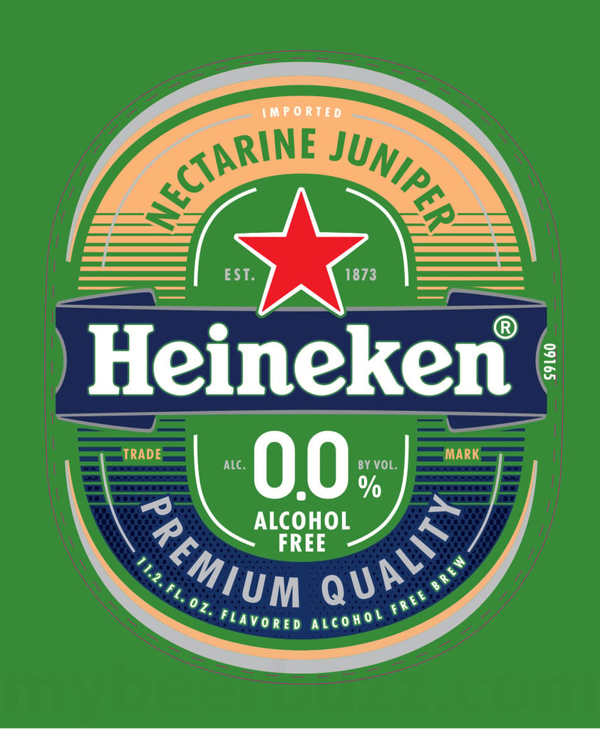 2025 Heineken 0.0 Nectarine Juniper 11/2-oz Bottles