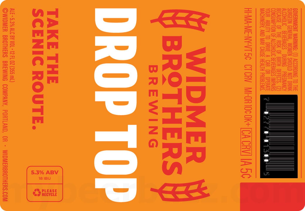 2026 Widmer Brothers Drop Top 12-oz Cans