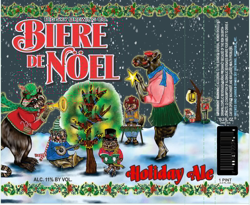 2025 Big Sky Brewing Biere De Nöel 16-oz Cans