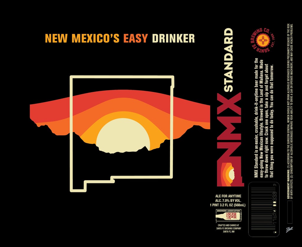 2025 Santa Fe Brewing NMX Standard 19.2-oz Cans