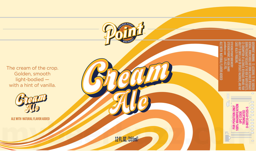 2026 Stevens Point Cream Ale 12-oz Cans
