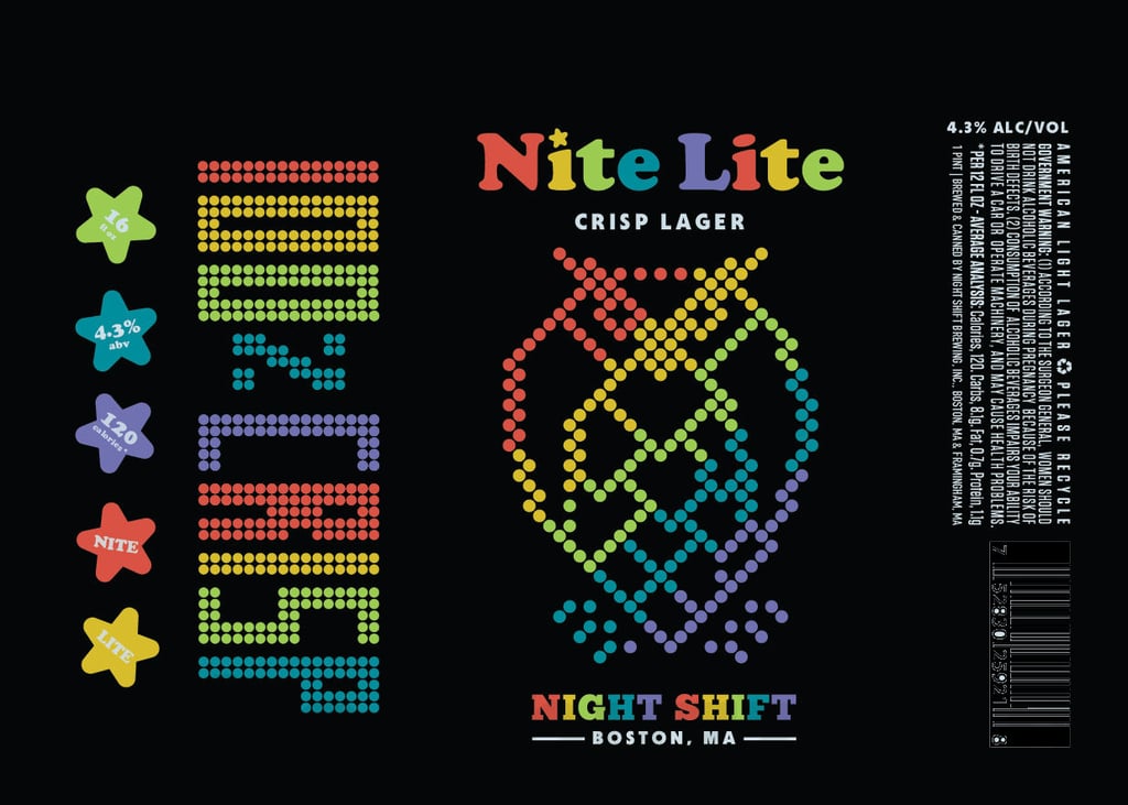 2025 Night Shift Nite Lite 16oz Cans.