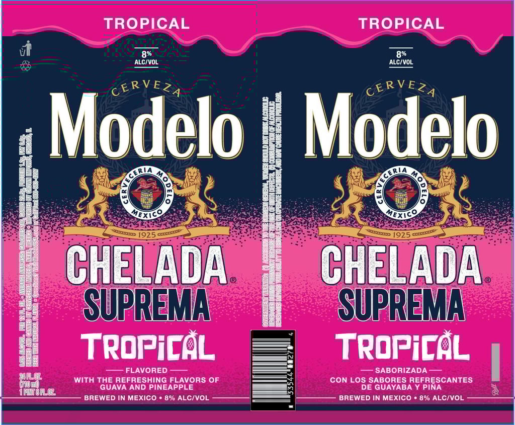 2025 Modelo Chelada Suprema Tropical