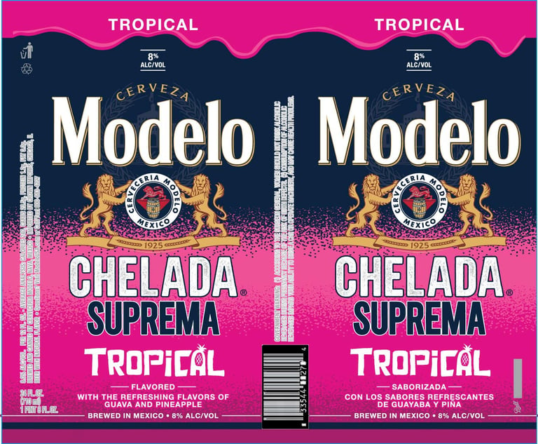 2025 Modelo Chelada Suprema Tropical