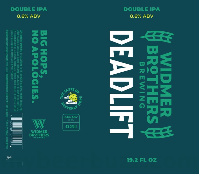 2026 Widmer Brothers Deadlift 19.2-oz Cans