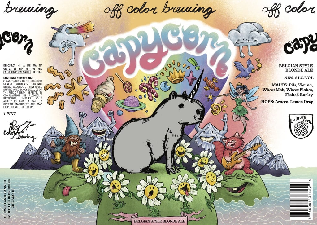 2026 Off Color Brewing Capycorn 16-oz Cans