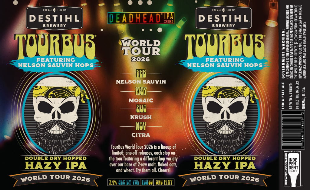 2026 DESTIHL Deadhead Tourbus 16-oz Cans