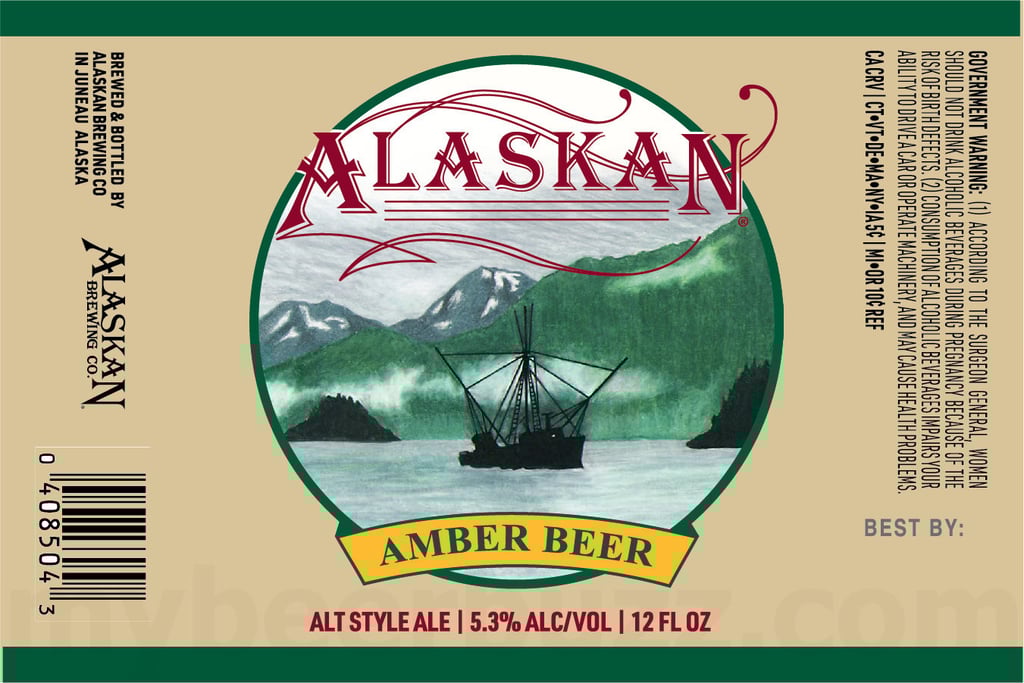 2025 Alaskan Amber Beer 12-oz Cans