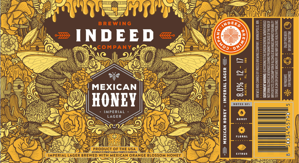 2026 Indeed Brewing 2026 Mexican Honey Imperial Lager 12-oz Cans