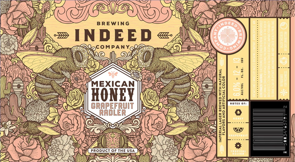 2026 Indeed Brewing 2026 Mexican Honey Grapefruit Lager 12-oz Cans
