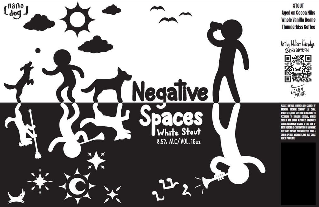 2025 BrewDog Nanodog Negative Spaces 16-oz Cans