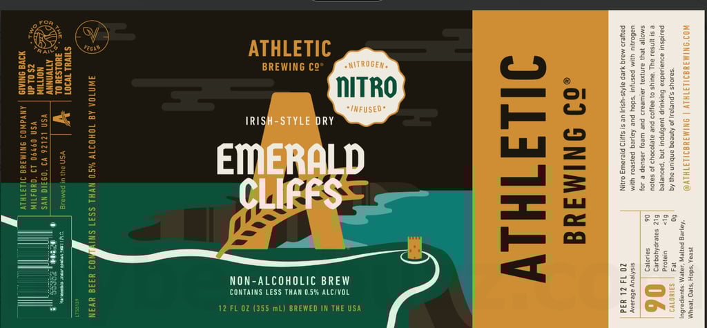 2026 Athletic Brewing Emerald Cliffs Nitro 12-oz Cans