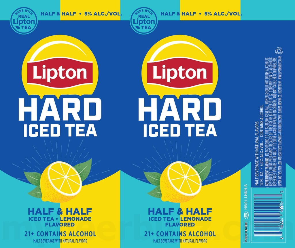 2025 Lipton Hard Iced tea Hakf & Half 12-oz Cans