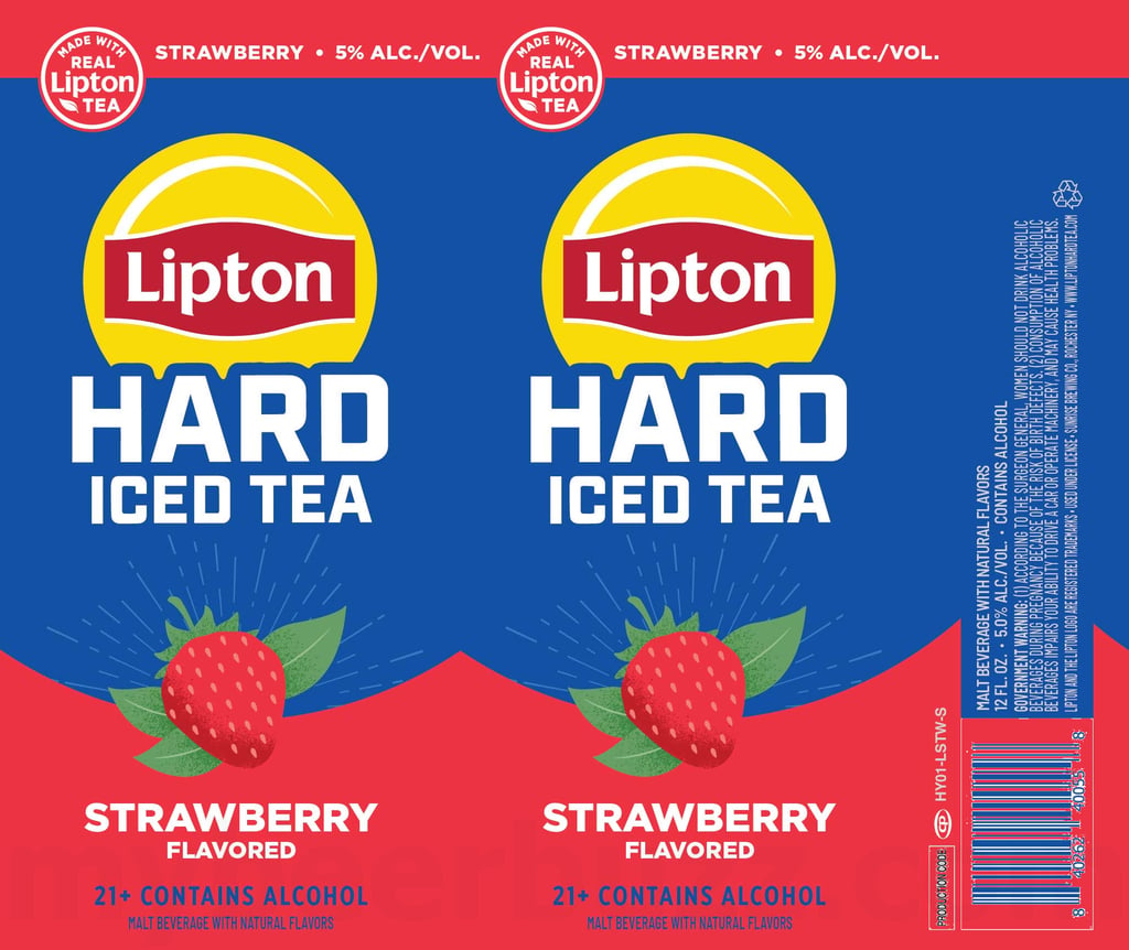 2025 Lipton Hard Iced tea Strawberry 12-oz Cans