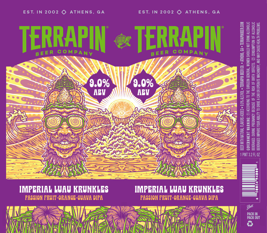 2025 Terrapin Imperial Luau Krunkles 19.2-oz Cans