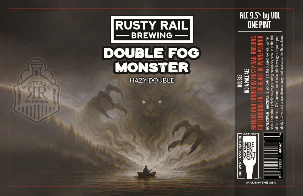 2026 Rusty Rail Double Fog Monster 16-oz Cans