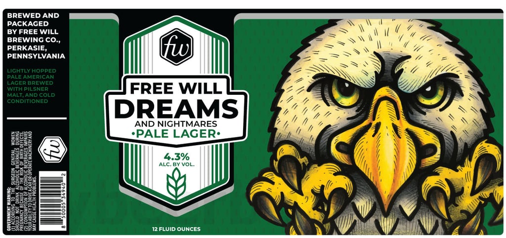 2025 Free Will Dreams And Nightmares 12oz Cans