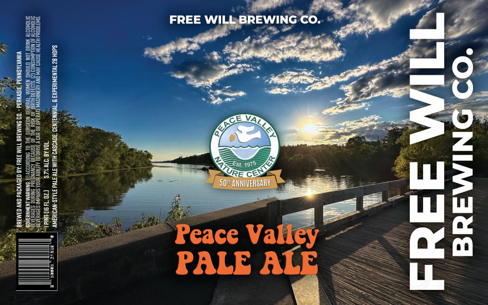 2025 Free Will Brewing Peace Valley Pale Ale 16-oz Cans