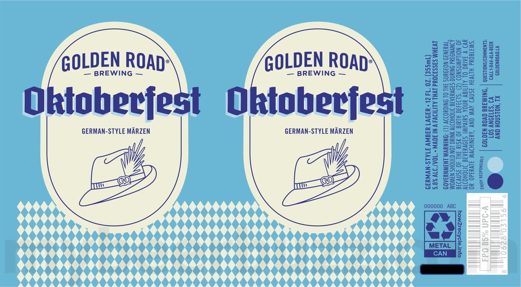 2025 Golden Road Oktoberfest 12oz cans