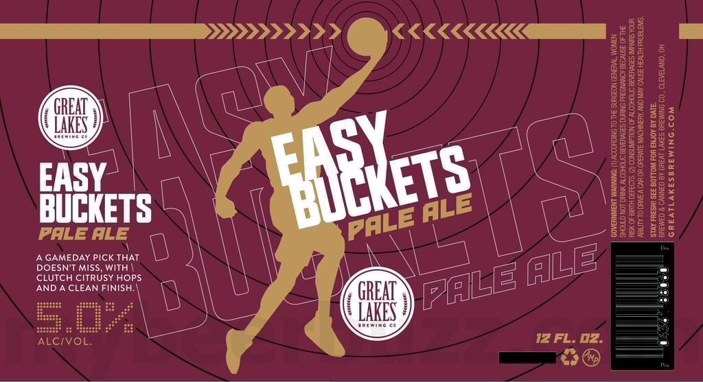 2025 Great lakes Easy Buckets Pale Ale 12oz Cans