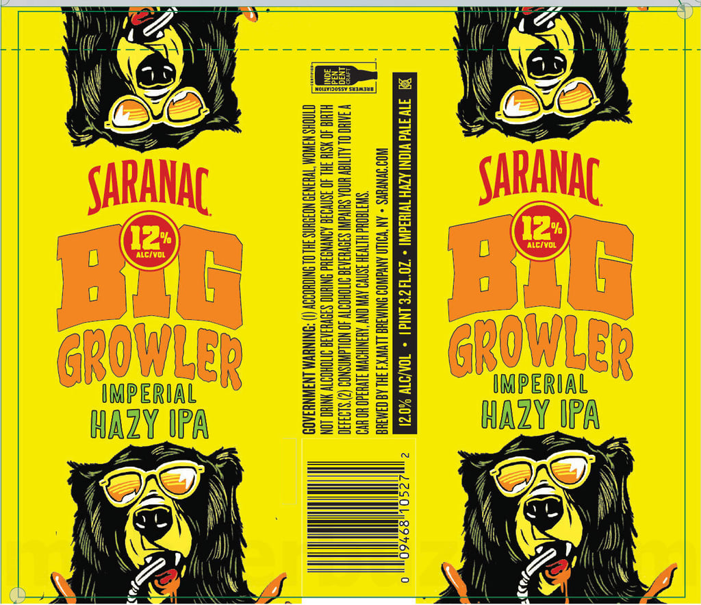 2026 Saranac Big Growler 19.2-oz Cans