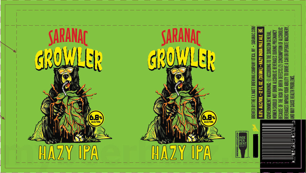2026 Saranac Growler 12-oz Cans