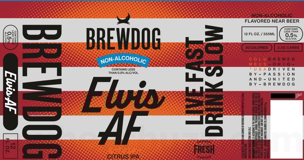 2025 BrewDog Elvia AF 12-oz Cans