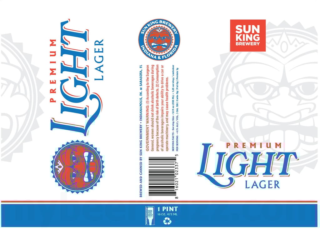 2025 Sun King Light Lager 16-oz Cans