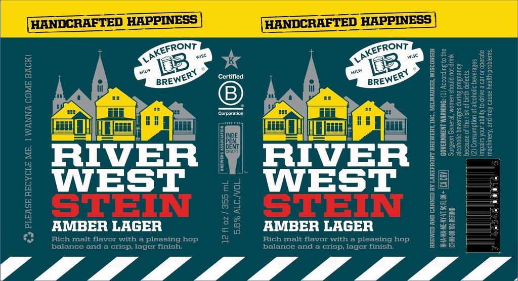2025 Lakefront River West Stein 12-oz Cans