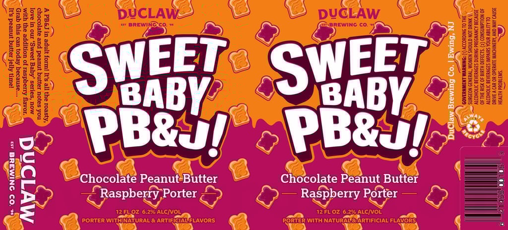 2026 DuClaw Sweet Baby PB&J 12-oz Cans