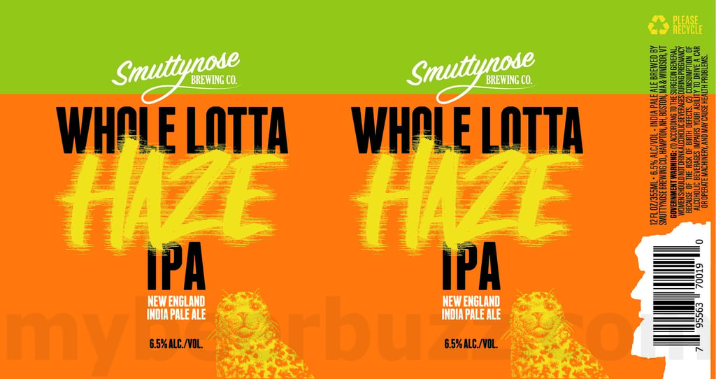 2025 Whole Lotta Haze IPA 12oz Cans.