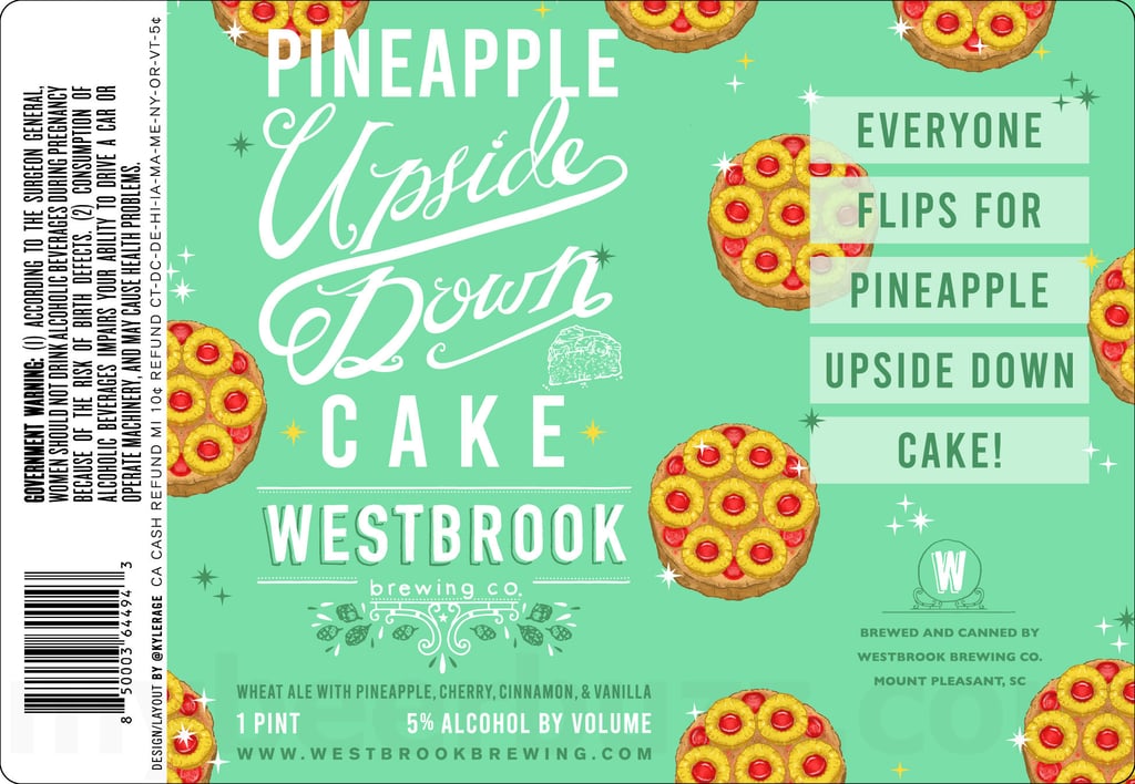 2025 Westbrook Pineapple Upside Down Cake 16-oz Cans