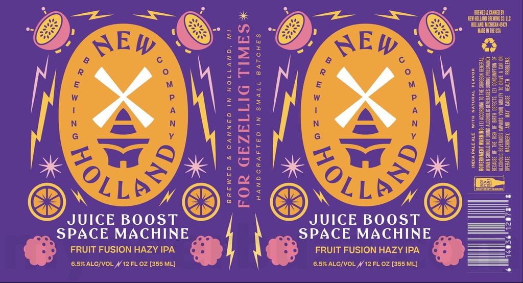 2025 New Holland Juice Boost 12-oz Cans