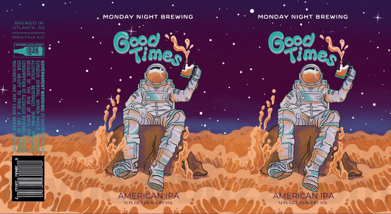 2025 Monday Night Brewing Good Times 12oz Cans