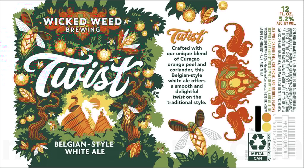 2025 Wicked Weed Twist 12-oz Cans