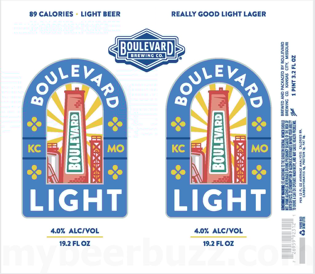 2025 Bouelvard Light 19.2-oz Cans