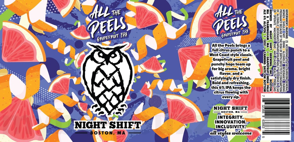 2026 Night Shift All The Peels 16-oz Cans