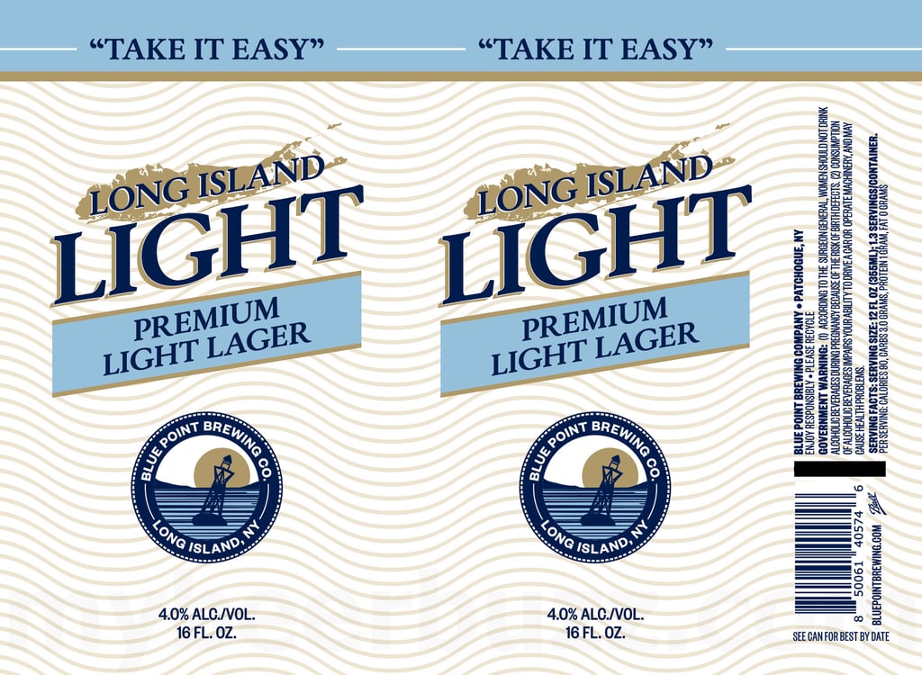 2025 Blue POint Long Island Light 16oz Cans