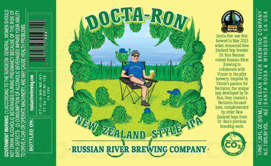 2026 Russian River Docta-Ron 510ml Bottles