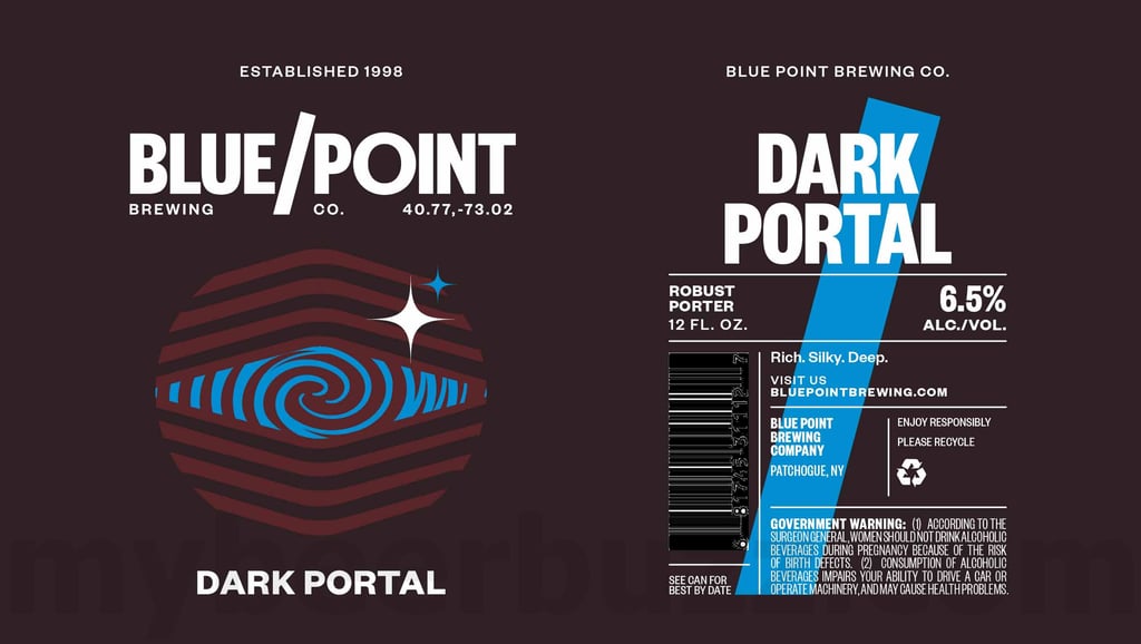 2025 Blue POint Dark Portal 12oz Cans