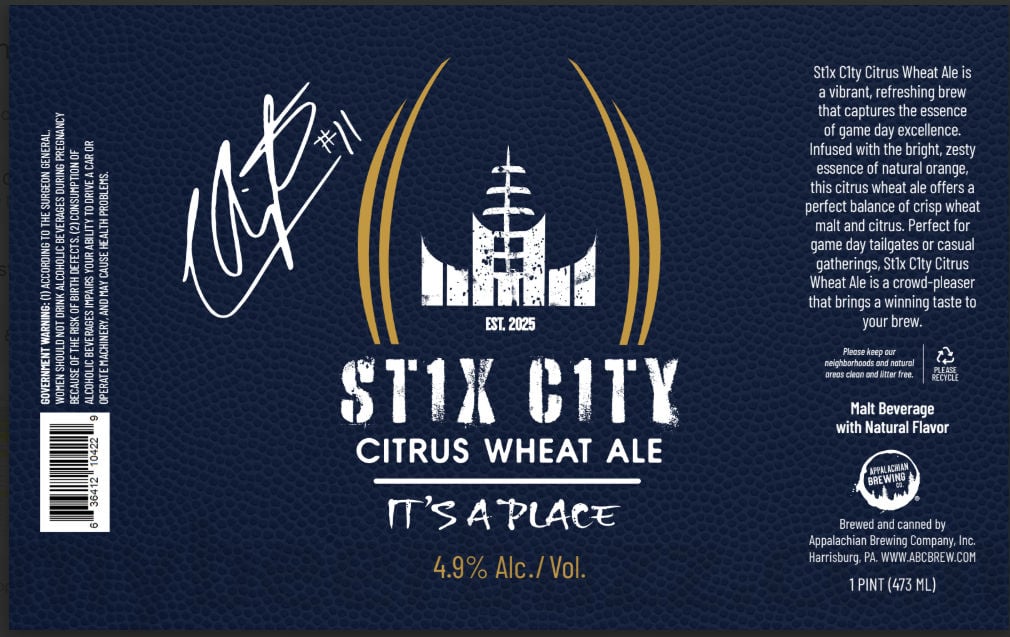 2025 Appalachian Brewing ST1X C1TY 16oz Cans.