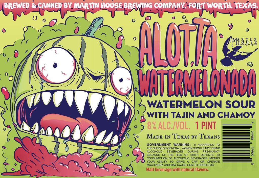 2026 Martin House Alotta Watermelonada 16-oz Cans