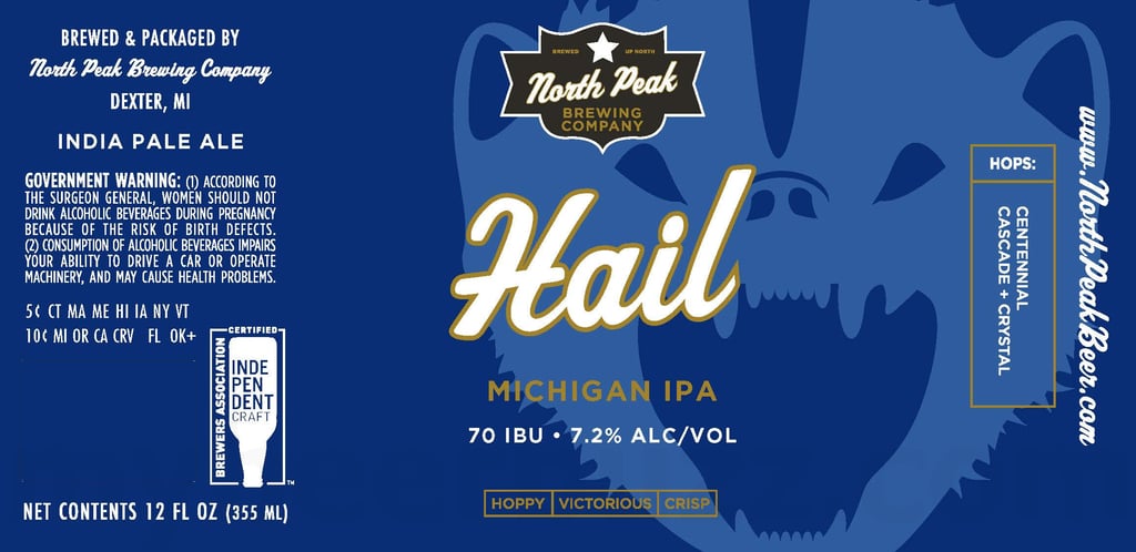 2025 North Peak Hail 12-oz Cans