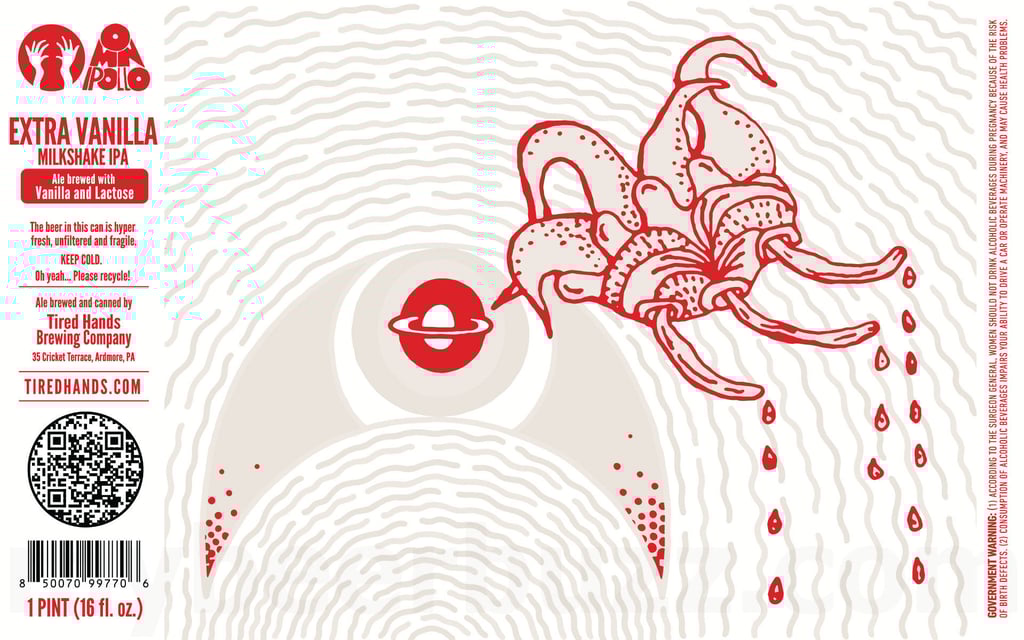 2025 Tired Hands Extra Vanilla 16-oz Cans