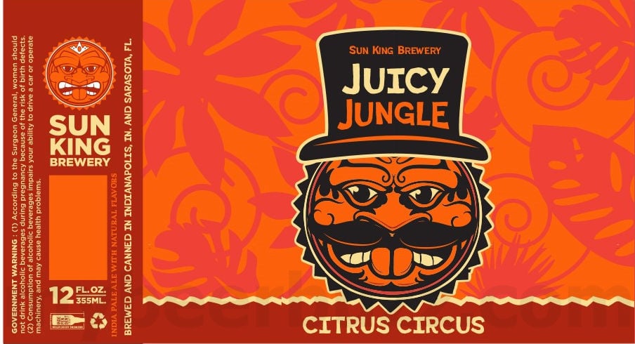 2025 Sun King Juicy Jingle 12oz Cans